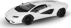 Машинка Welly Lamborghini Countach LPI 800-4, 1:24, белая