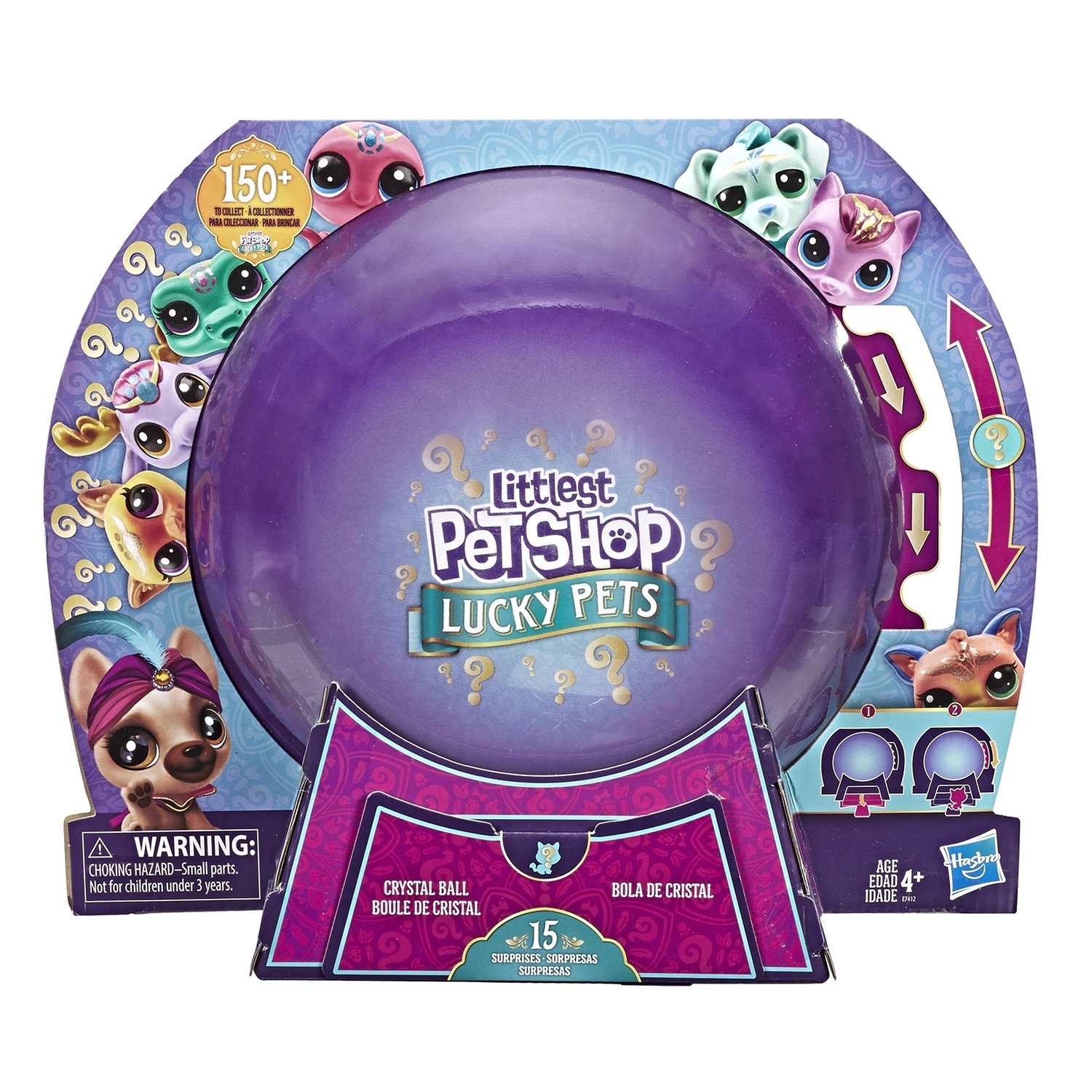 Купить Игровой набор Littlest Pet Shop Lucky Pets Crystal Ball E7412 в  Анапе в интернет-магазине LEMI KIDS