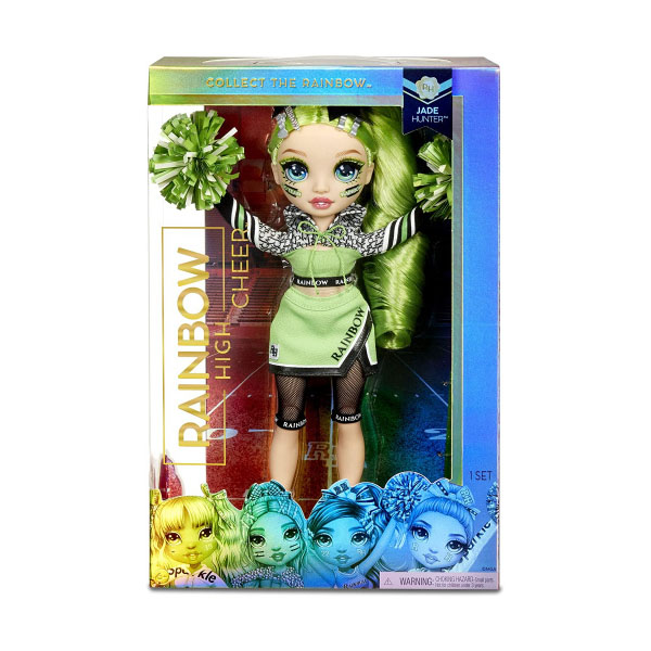 Кукла Rainbow High Кукла Cheer Doll Jade Hunter Green