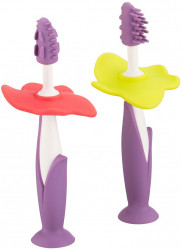 Набор ROXY KIDS зубные щетки-массажеры для малышей фиолетовый