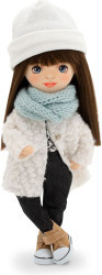 Кукла Sophie в белой шубке Orange Toys, серия Европейская зима