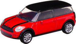 Машина металлическая Mini Clubman, масштаб 1:43, красная