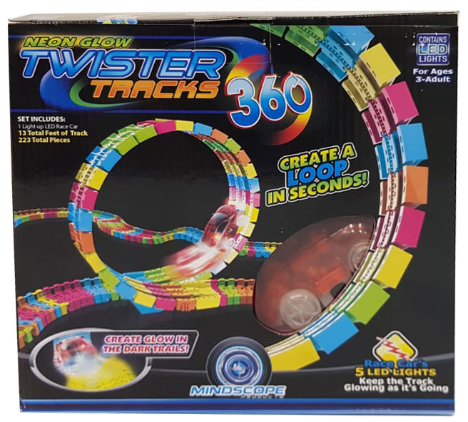 Трек Mindscope Twister Tracks 360 Neon Glow Track TT360R