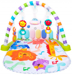 Развивающий коврик для детей AmaroBaby Play On Lion 80х65х45 см