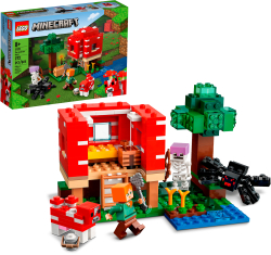 Конструктор Lego Minecraft 21179 Грибной дом