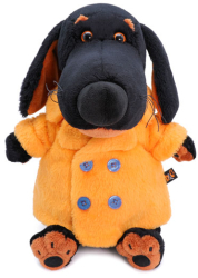 Мягкая игрушка Budi Basa Пёс Ваксон в меховом пальто 25 см