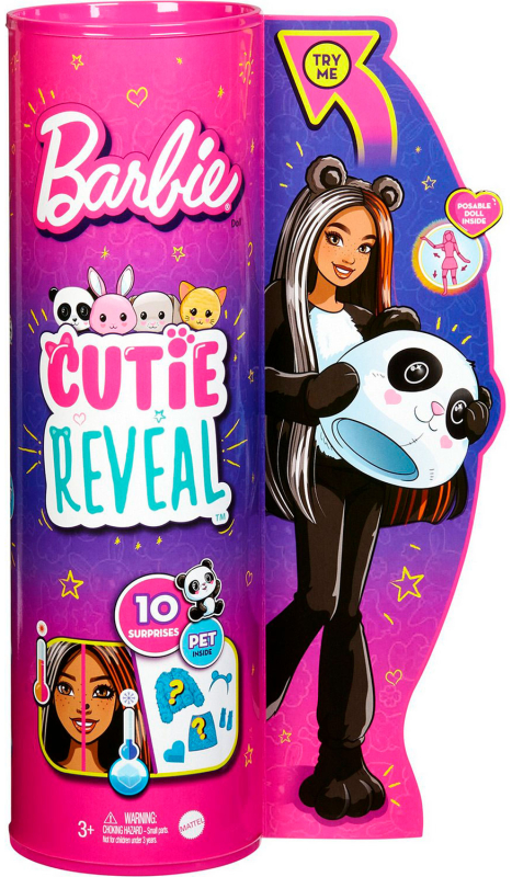 Кукла Barbie® Милашка-проявляшка - Панда