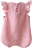 Боди с крылышками, муслин, розовый, размер 18, рост 56-62 см