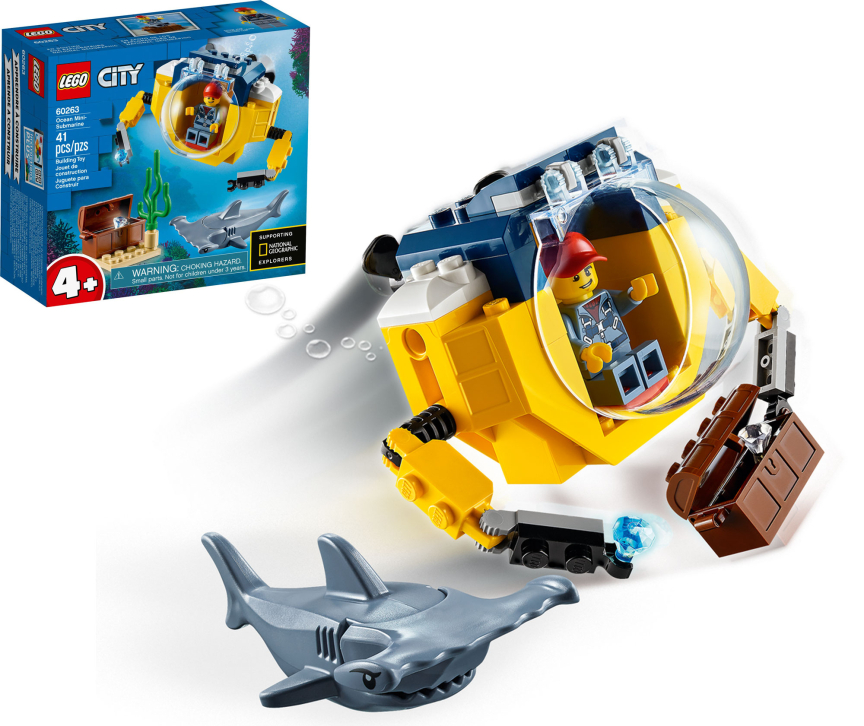 Конструктор Lego City Oceans 60263 Океан: мини-подлодка