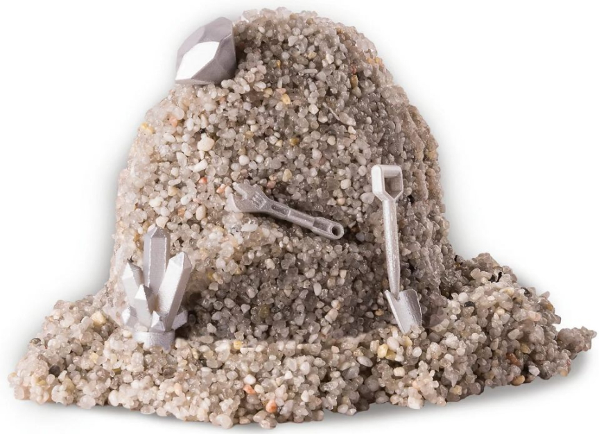 Кинетический песок для лепки, серия Rock