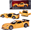 Машина металлическая Chevrolet Corvette C6-R RMZ City, жёлтая, масштаб 1:32