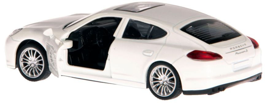 ТМ Автопанорама Машинка металлическая Porsche Panamera S, белая, 1:43
