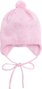Шапка детская вязаная Amarobaby Pure Love Cutie, размер 38-40, розовая, демисезонная, с подкладом