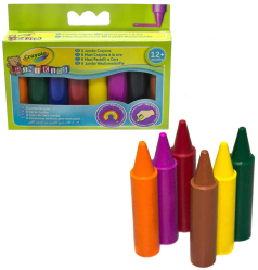 Восковые мелки Crayola для самых маленьких 8 цветов