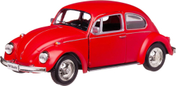 Машина металлическая Volkswagen Beetle 1967 RMZ City, масштаб 1:32, инерционная, красная, матовая