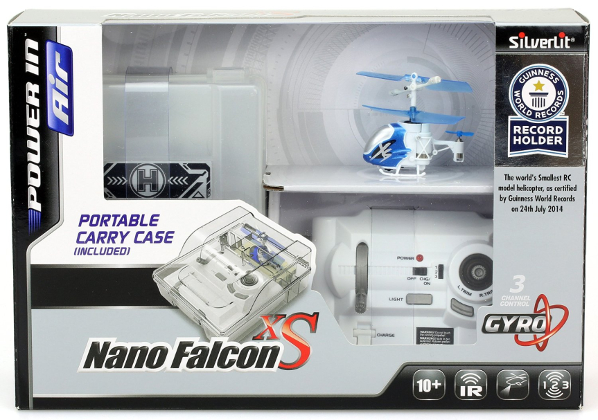 Вертолет Нано Фалкон XS (из книги рекордов Гиннесса)