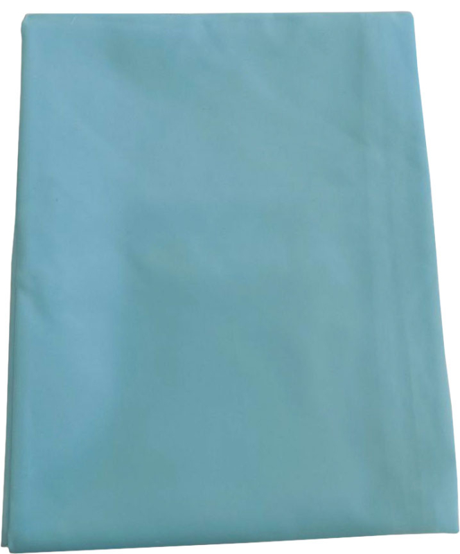 Наматрасник тканевый Осьминожка дышащий с резинкой голубой 70х120 см