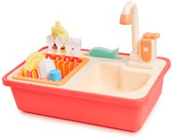 Набор игрушка-раковина Happy Baby Wash And Play peach