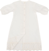 Крестильная рубашка Little Star Розалия хлопковая вуаль, крем 80