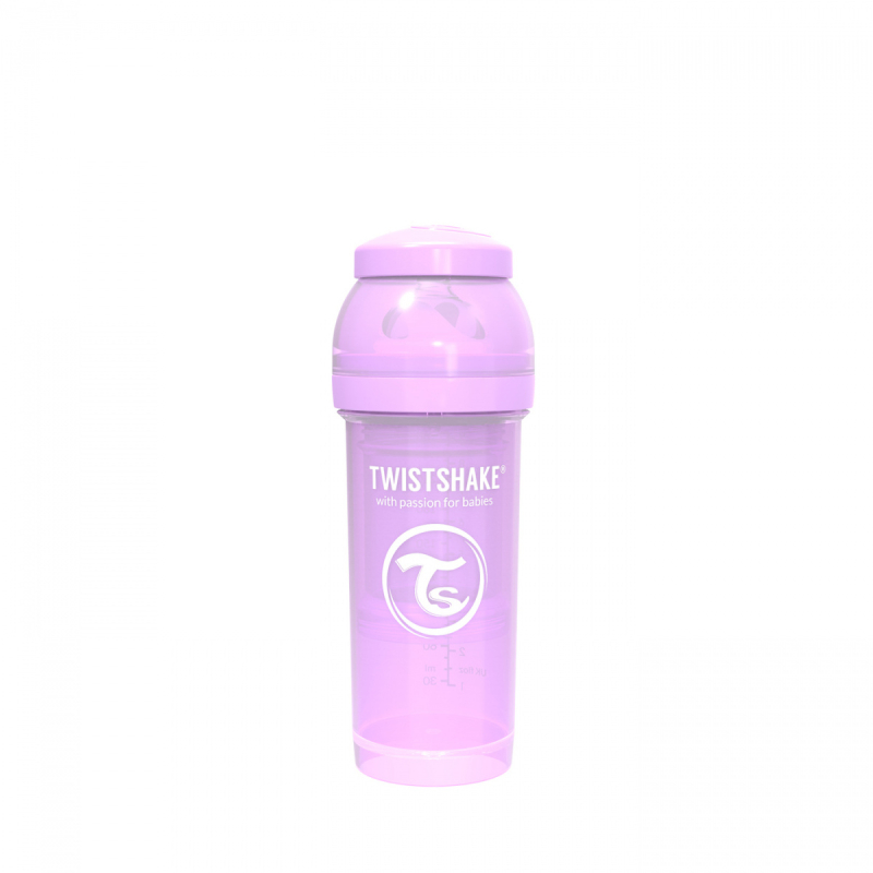 Антиколиковая бутылочка Twistshake 260 мл Pastel Purple