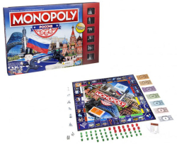 Настольная игра Hasbro Монополия Россия новая уникальная версия