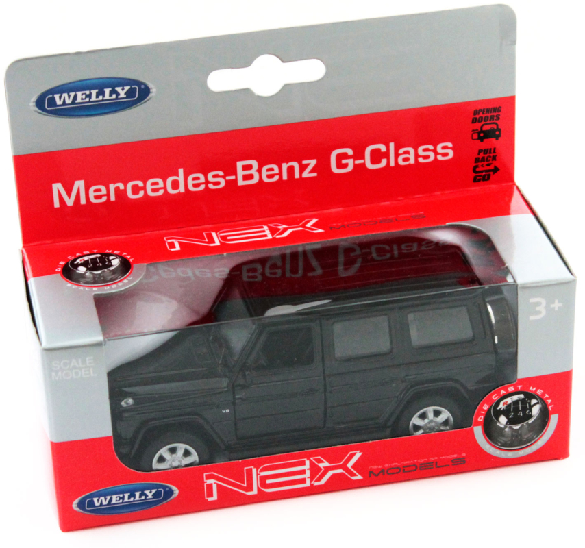 Внедорожник Welly Mercedes-Benz G-Class (43689)