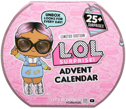 Игровой набор L. O. L. Surprise! Advent Calendar 2022 576037 Outfit of the Day Модный образ наряд дня