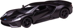 Машина металлическая Ford GT 2019 RMZ City, масштаб 1:32 инерционная, чёрная, матовая