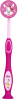 Зубная щётка с присоской Chicco розовый