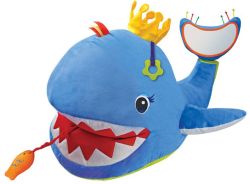 Интерактивная развивающая игрушка K's Kids Большой музыкальный кит синий