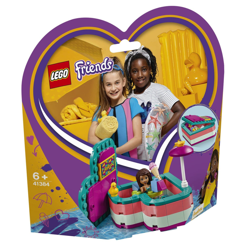 Конструктор LEGO Friends 41384 Летняя шкатулка-сердечко для Андреа