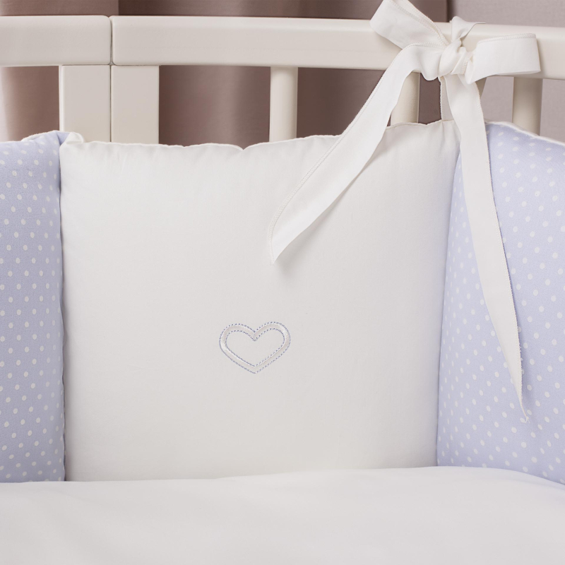 Комплект постельных принадлежностей для детей Perina Неженка Oval голубая