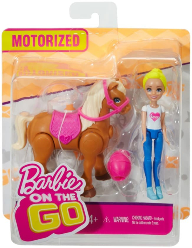 Набор Barbie Пони и кукла, серия В движении в ассортименте
