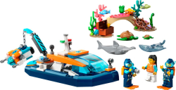 Конструктор Lego City Exploration Explorer Diving Boat